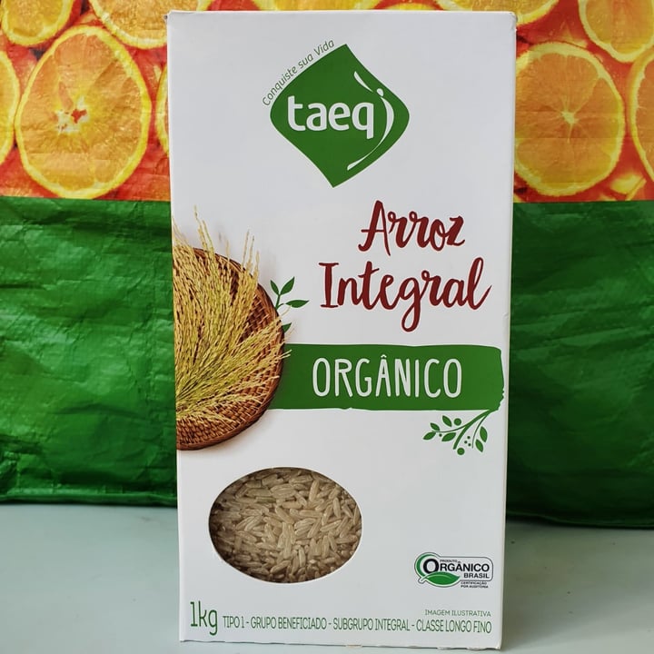 photo of Taeq Arroz integral orgânico shared by @apanini on  08 May 2022 - review