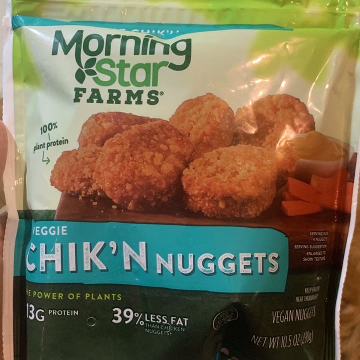 review photo of MorningStar Farms Veggie Chik’ N Nuggets shared by @adrocr on 28 Apr 2022 - review