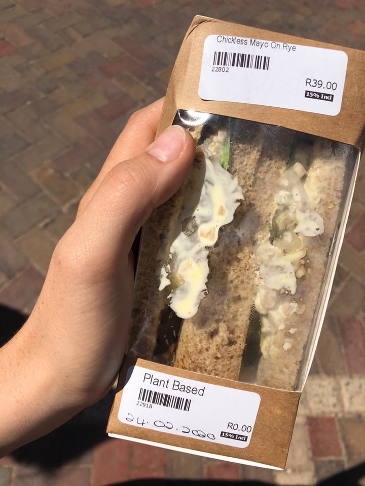 review photo of Peregrine Farm Stall Chickless sandwich shared by @alexnortier on 24 Feb 2020 - review