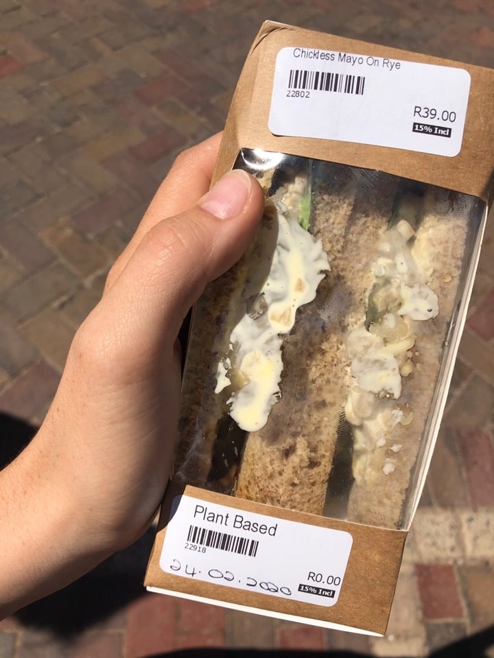 photo of Peregrine Farm Stall Chickless sandwich shared by @alexnortier on  24 Feb 2020 - review