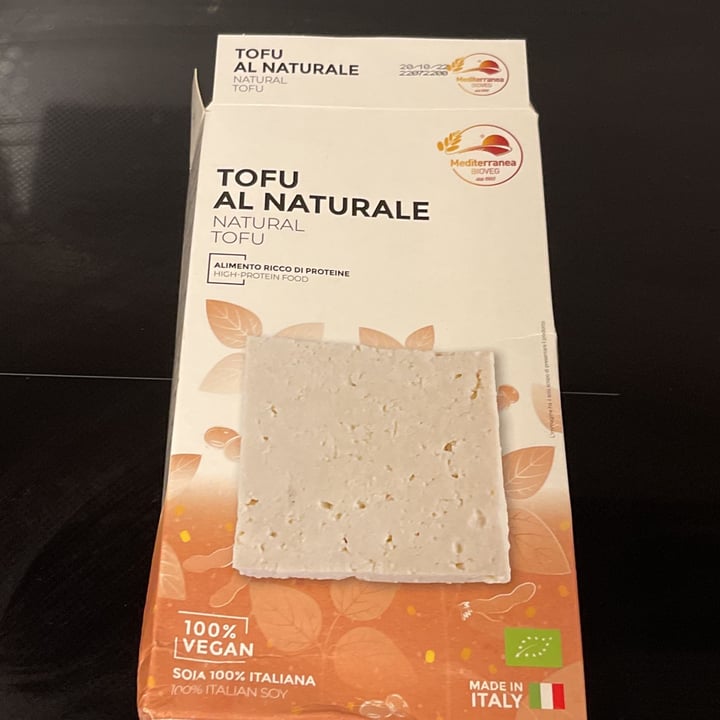 photo of Mediterranea BioVeg Tofu al Naturale shared by @mokes on  26 Aug 2022 - review