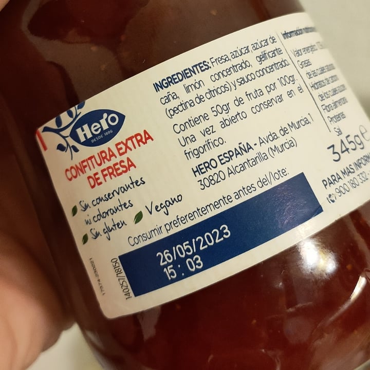 review photo of Hero Mermelada de Fresas shared by @leyihdz on 21 Nov 2021 - review