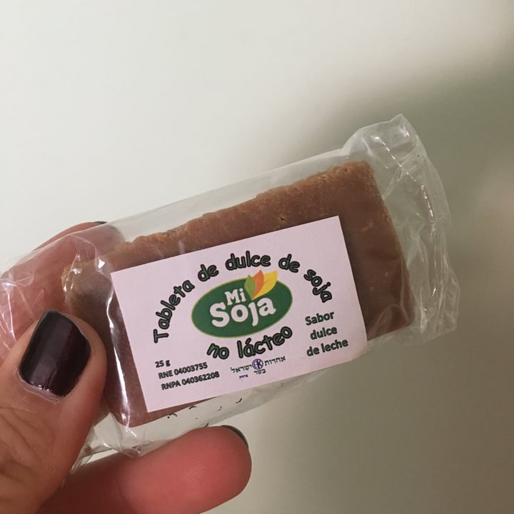photo of Mi Soja Barrita de dulce de leche shared by @ceci-lulu on  05 Dec 2020 - review