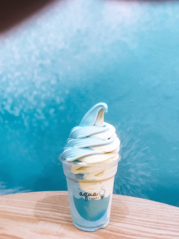 photo of Aqua S Singapore sea salt x apple pie soft serve shared by @nanglez on  17 Mar 2019 - review