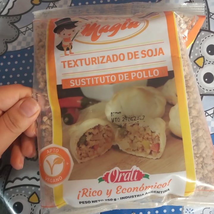 review photo of Orali Magia soja texturizada Pollo shared by @daianaeli on 21 Sep 2021 - review