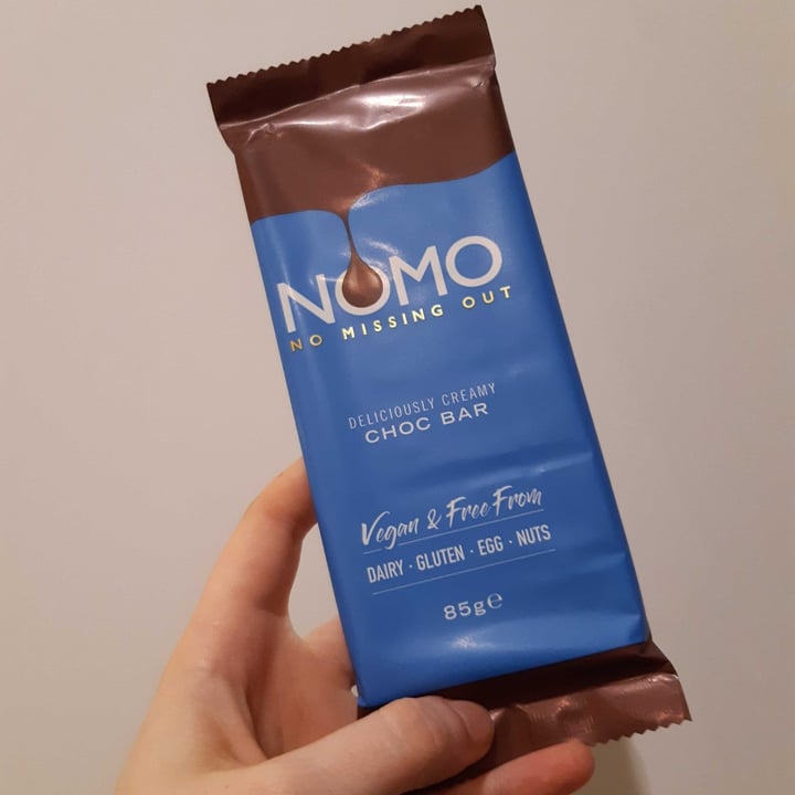 review photo of NOMO Creamy Chocolate Large Bars shared by @sophiemartin57 on 21 Jan 2021 - review