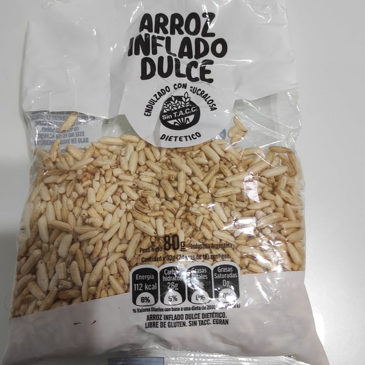 photo of Egran Arroz Inflado Dulce shared by @eduzinn on  26 Dec 2021 - review