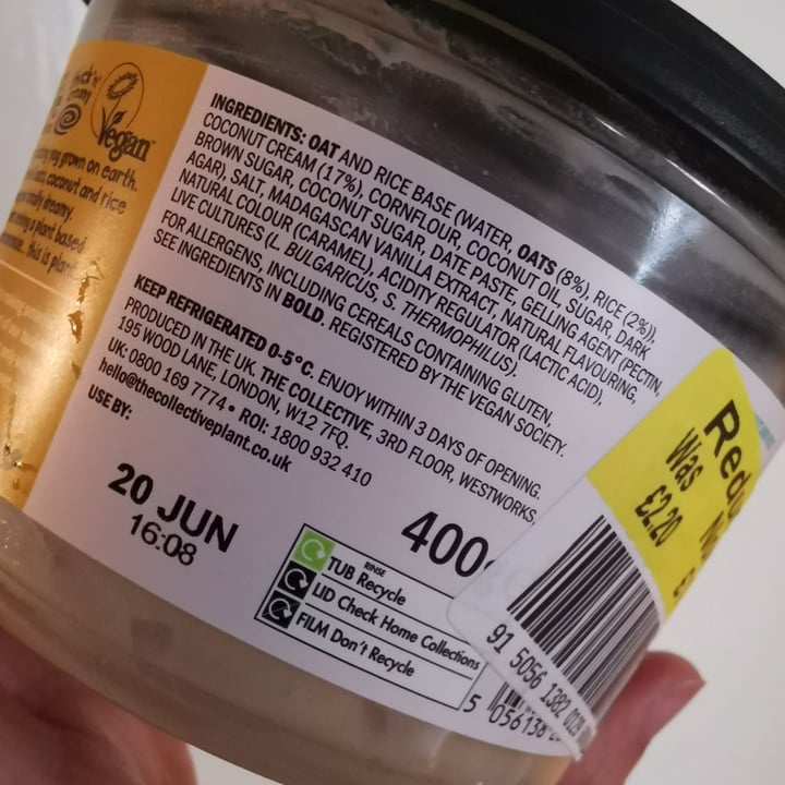 photo of The Collective Plant Based Fudge Greek style yoghurt shared by @annamango on  25 Jun 2021 - review
