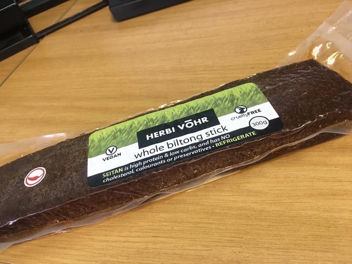 photo of HERBI VŌHR Biltong shared by @barbaraseeger on  07 Jan 2020 - review