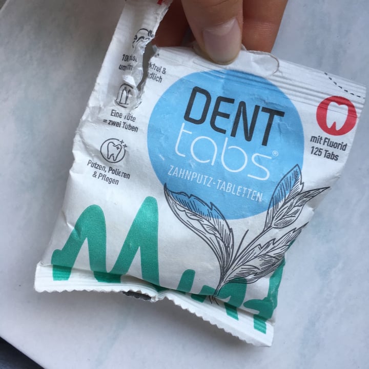 photo of DENTTABS Denttabs Zahnputztabletten shared by @blueberrypancake on  27 Jun 2020 - review