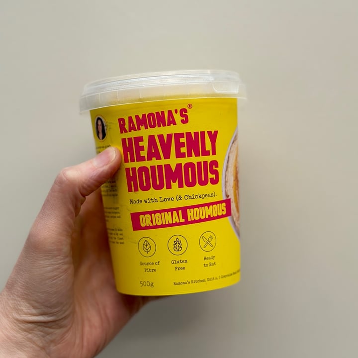 photo of Ramona’s Kitchen Ramona’s Heavenly Houmous shared by @fionareid on  15 Nov 2022 - review