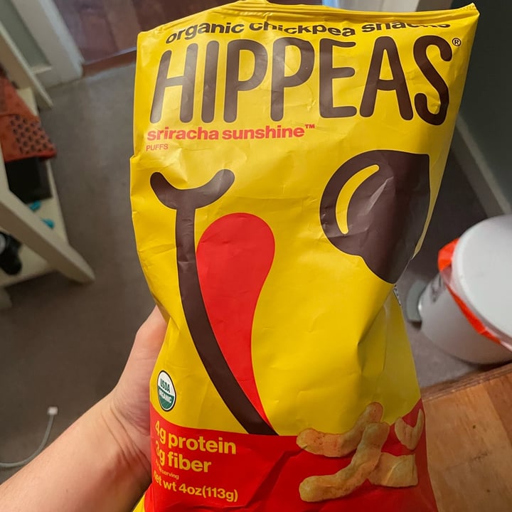 photo of Hippeas Sriracha Sunshine Organic Chickpea Puffs shared by @risinghope on  21 Jun 2022 - review