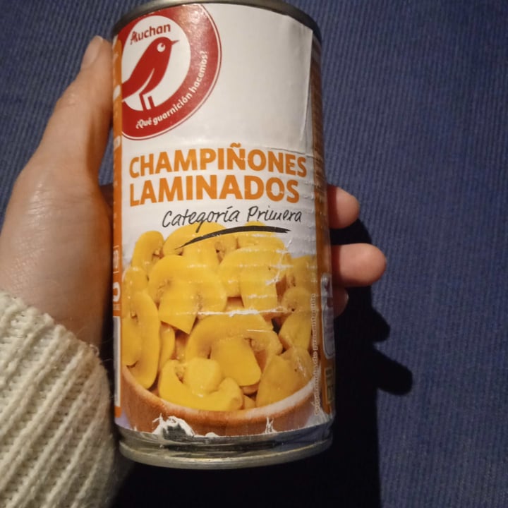 photo of Auchan Champiñones laminados en lata shared by @maganavarro on  02 Mar 2021 - review