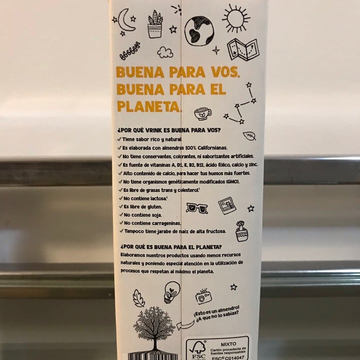 review photo of Vrink Vrink Vainilla de Almendra shared by @lunastoler on 08 Jun 2021 - review