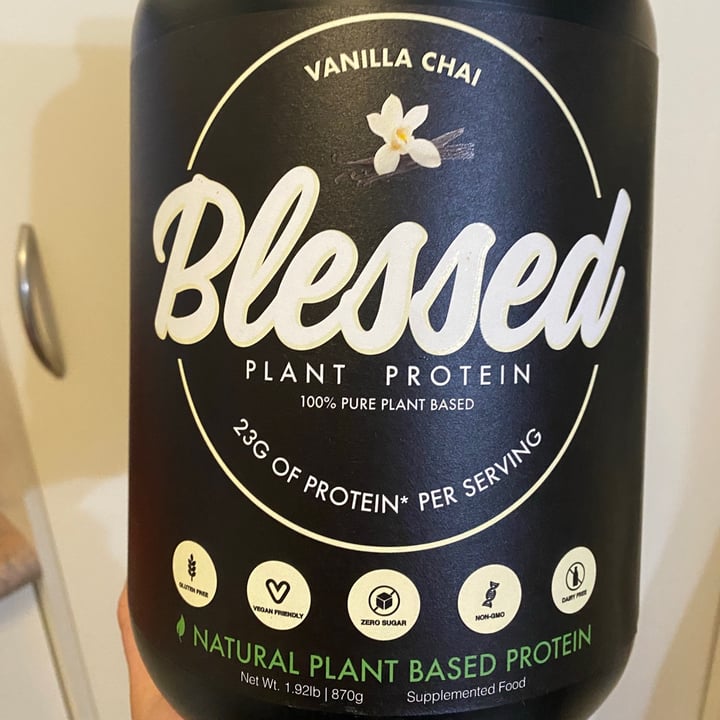 photo of Blessed Protein Blessed Protein - Vanilla Chai shared by @eloiseb on  11 Aug 2020 - review