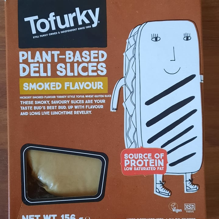 photo of Tofurky Plant Based Deli Slices Hickory  Smoked shared by @larisaprelicz on  25 Jan 2021 - review