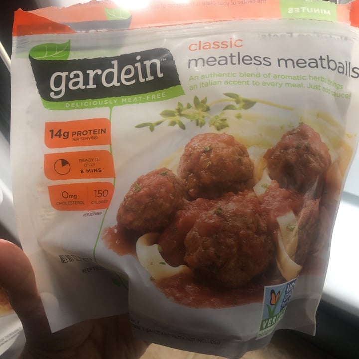 photo of Gardein Classic Meatless Meatballs shared by @jax0606 on  29 Jun 2021 - review