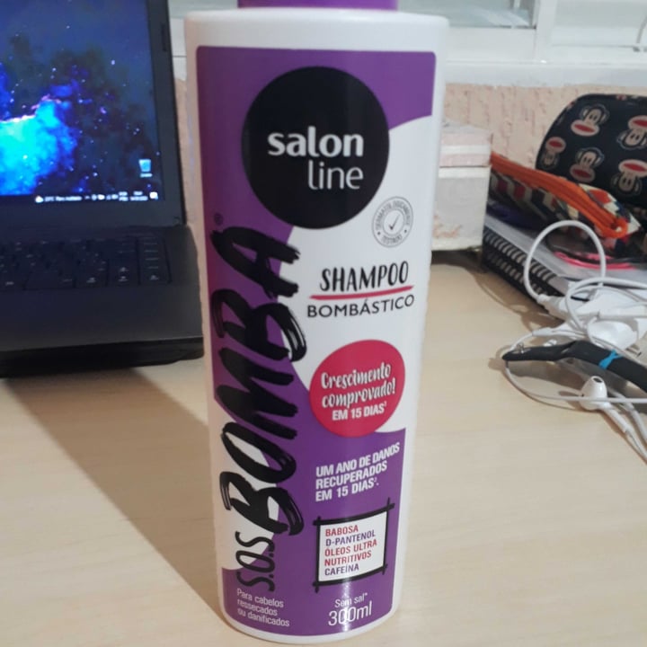 review photo of Salon line shampoo bombástico crescimento shared by @nicollefs on 14 May 2022 - review