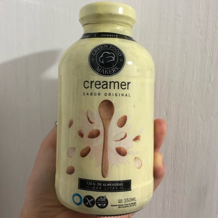 photo of Green Food Makers Creamer sabor Original shared by @sopitas on  07 Oct 2021 - review