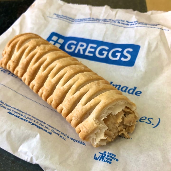 photo of Greggs Vegan Sausage Roll shared by @rikesh on  15 Feb 2021 - review