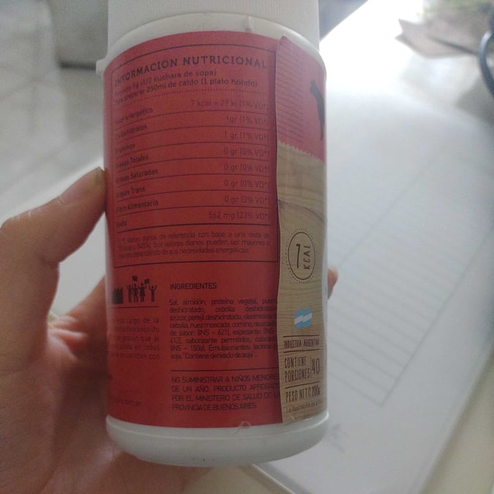 review photo of Safra Caldo con sabor a Carne shared by @aldana1997 on 14 Sep 2022 - review