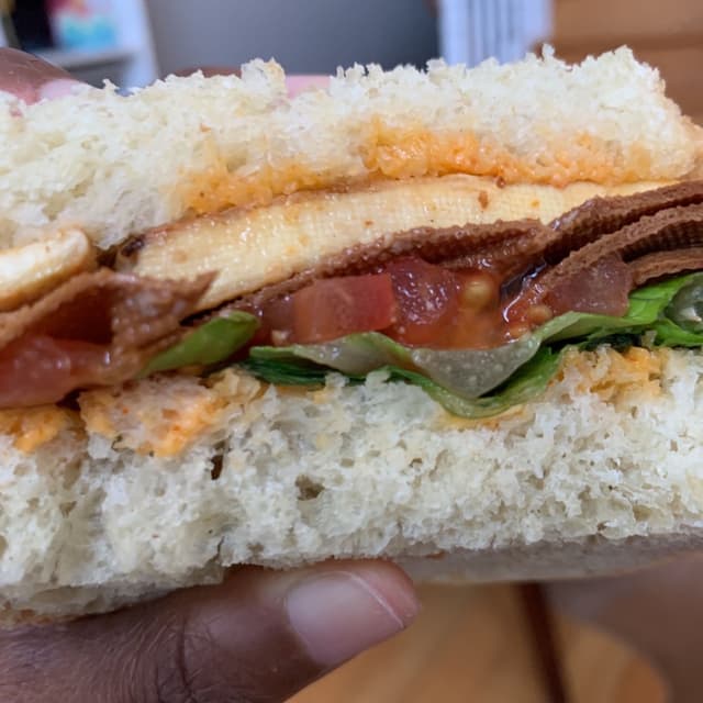 菜肴“Tofu club sandwich”的照片