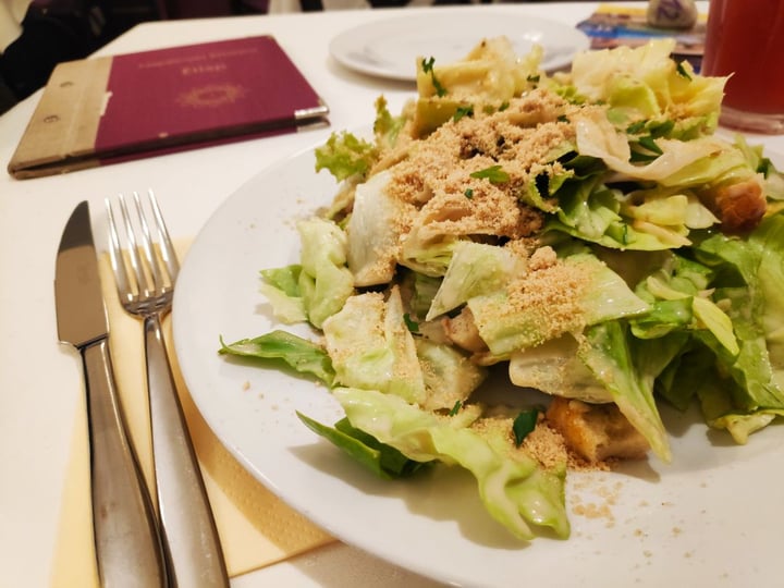 photo of Napfényes Restaurant and Confectionery Caesar salad shared by @sarahhornik on  04 Sep 2019 - review