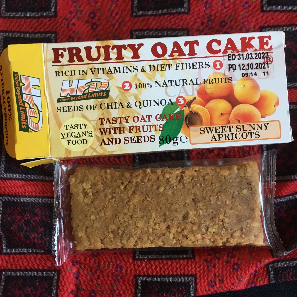 Healthy food and drinks ltd Fruity oat cake Reviews abillion
