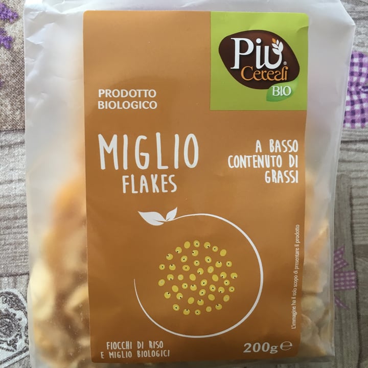 photo of Più  cereali bio Miglio Flakes shared by @elenaninamilli on  04 Dec 2021 - review