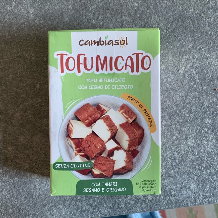 review photo of Cambiasol Tofu affumicato shared by @susannatuttapanna5 on 12 May 2022 - review