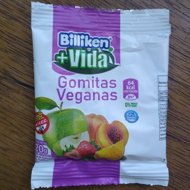photo of Billiken Billiken +Vida Gomitas Veganas shared by @euge13 on  07 May 2021 - review