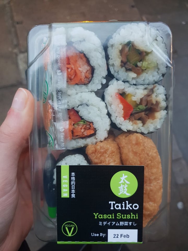 review photo of Waitrose Taiko Yasai Sushi shared by @barbaga on 21 Feb 2020 - review