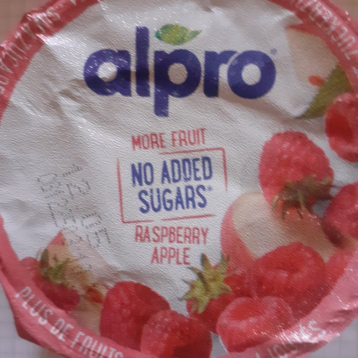 photo of Alpro No Added Sugar Raspberry Apple shared by @lamanu on  22 Apr 2021 - review