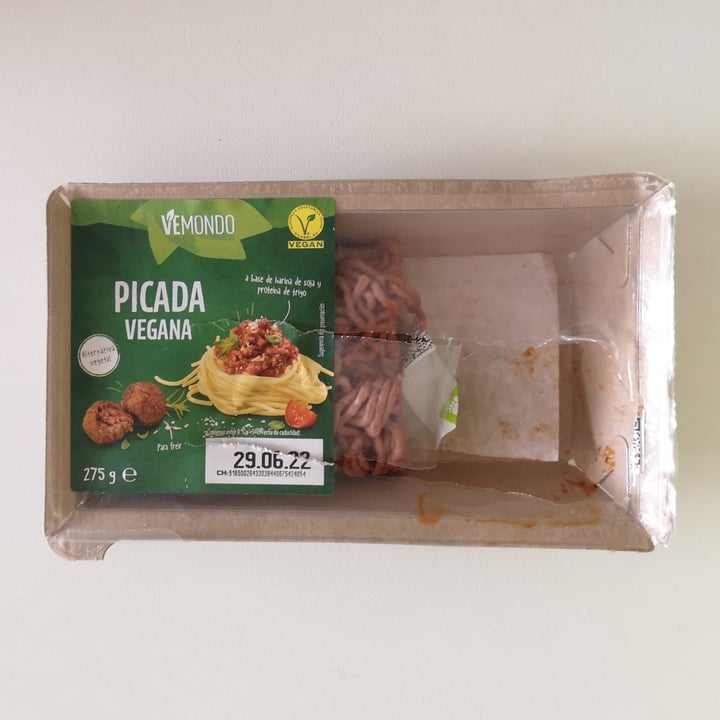 photo of Vemondo  picada vegana shared by @coconejito on  27 Jun 2022 - review