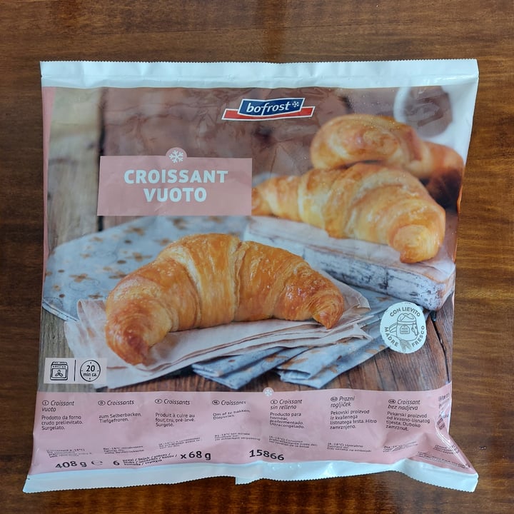 photo of Bofrost Croissant vuoto shared by @maxfender on  22 May 2022 - review