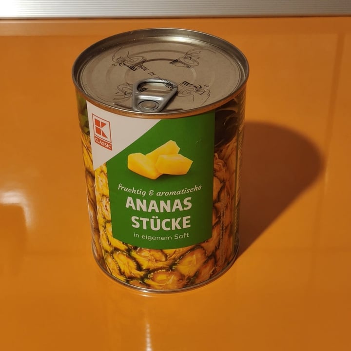 photo of Kaufland Classic ananas stucke shared by @goe on  12 Dec 2022 - review