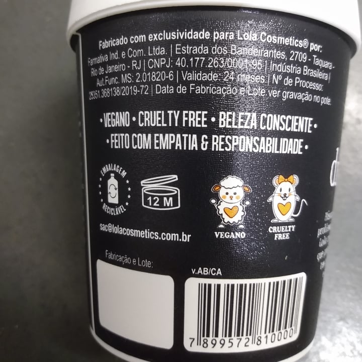 review photo of Lola Cosmetics Dream Cream Máscara shared by @jugennari on 26 Jun 2022 - review