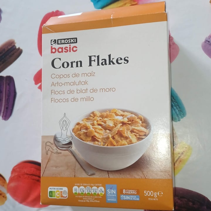 photo of Eroski Corn Flakes Basic shared by @punxin on  14 Aug 2022 - review