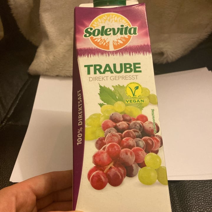 photo of Solevita Traube Direktsaft shared by @ginacorleone on  06 Jan 2022 - review