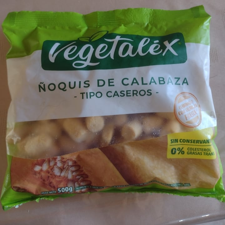 photo of Vegetalex Ñoquis de Calabaza shared by @arianablustein on  09 Jul 2022 - review