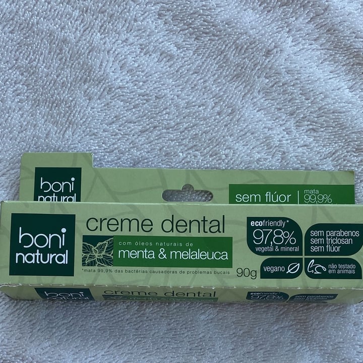 review photo of Boni natural Toothpaste shared by @adrigemeas on 29 May 2022 - review