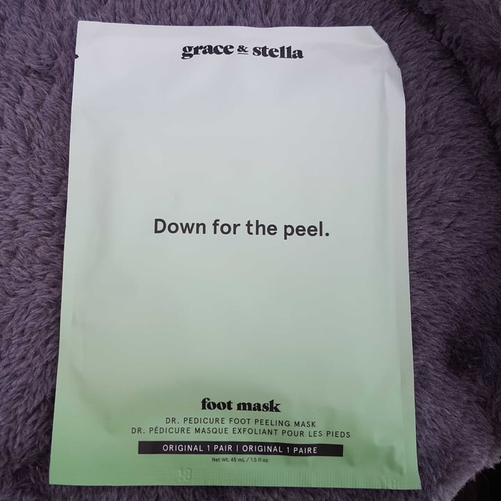 photo of grace & stella Grace & Stell - Down for the peel - Orgnaic Foot Mask shared by @nikkicola on  25 Apr 2020 - review