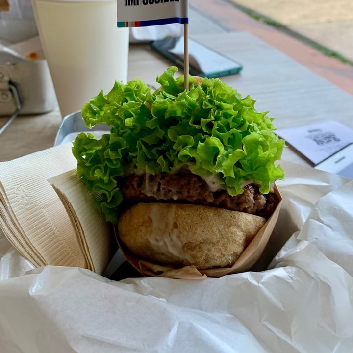 review photo of VeganBurg Singapore Creamy Shrooms with Impossible Patty shared by @happyfitvegan on 11 Dec 2020 - review