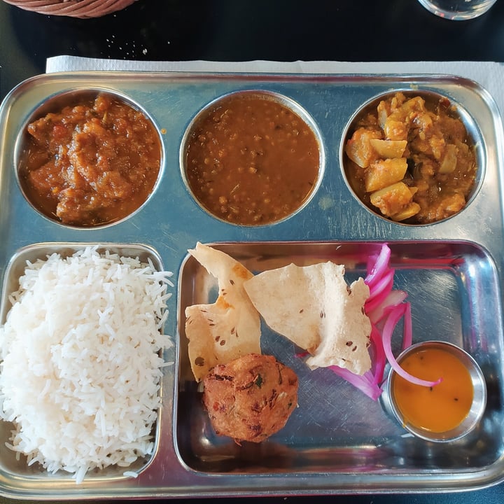 photo of Veggie Garden Thali shared by @sofiat4 on  28 Oct 2021 - review