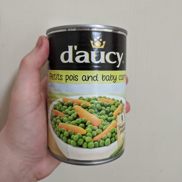 photo of D’aucy Canned peas and carrots shared by @miralubin7 on  28 Jun 2020 - review
