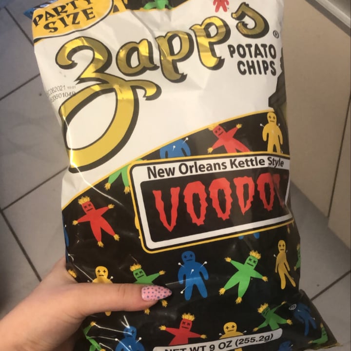 photo of Zapp's Potato Chips Zapps Potato Chips New Orleans Kettle Style Voodoo shared by @nftptldbyf on  20 Jul 2021 - review