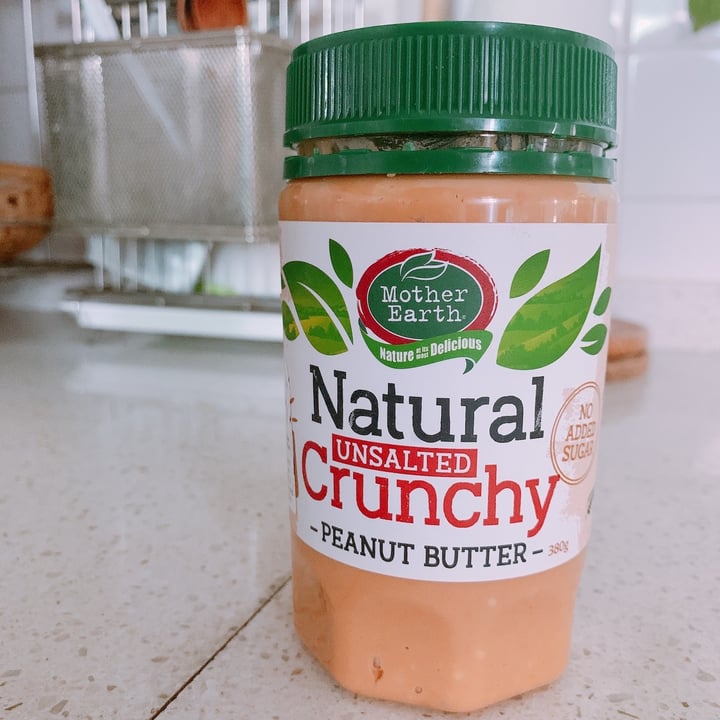 photo of Mother Earth crunchy peanut butter (unsalted) shared by @meixin2603 on  07 Jun 2021 - review
