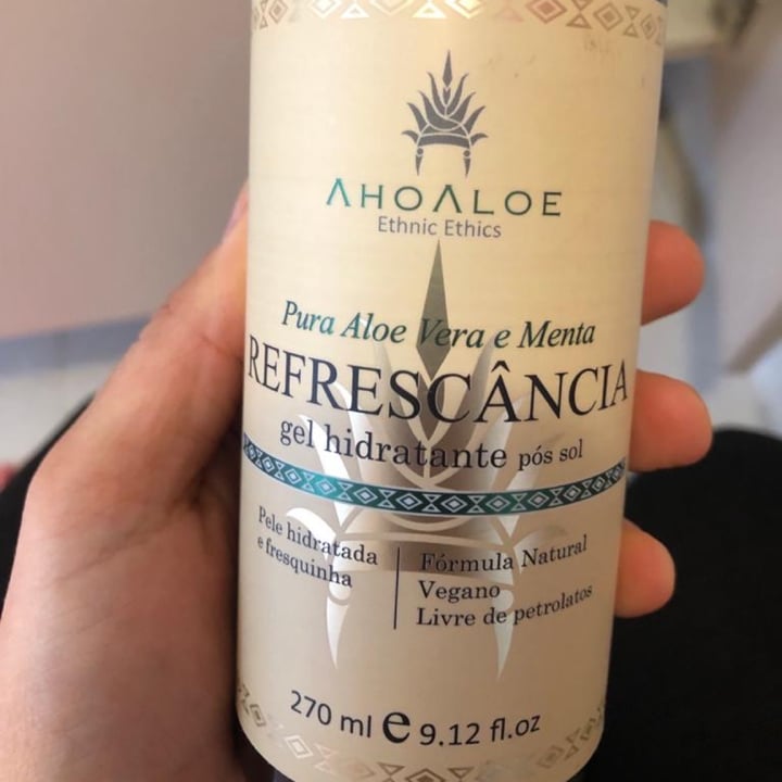 photo of Ahoaloe Gel hidratante pós sol shared by @thaisah on  09 Jul 2021 - review