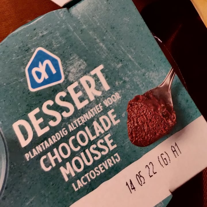 review photo of Albert Heijn AH Plantaardig Alternatief voor chocolate mousse shared by @alessandrabi on 24 Apr 2022 - review