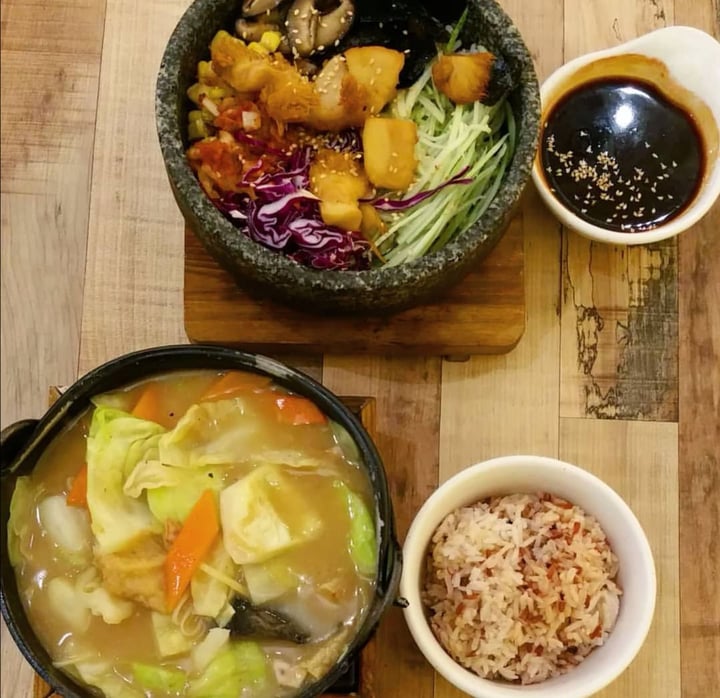 photo of Nature Cafe Braised Bean Paste Cabbage with Rice shared by @plantiful on  11 Aug 2019 - review